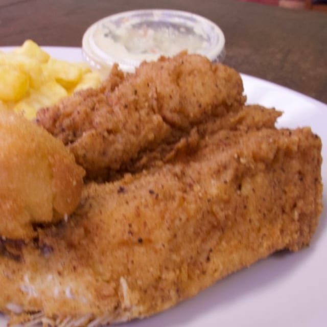 Croaker Dinner.
