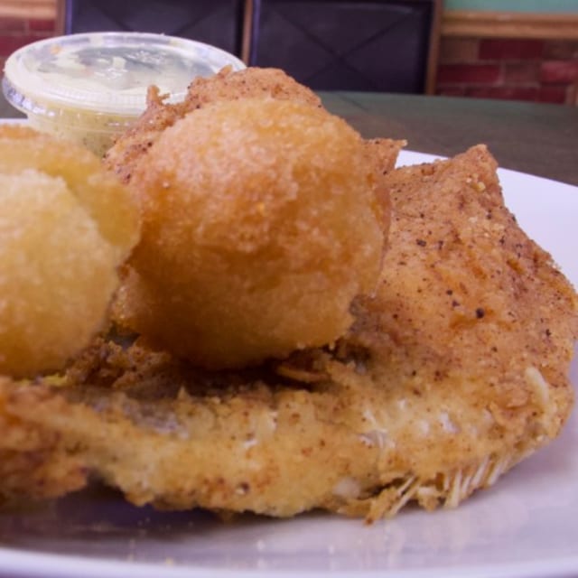 2pc Croaker Dinner.