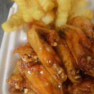 6 Pc Wings And Fries Special