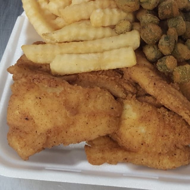 3pc Tilapia Dinner.
