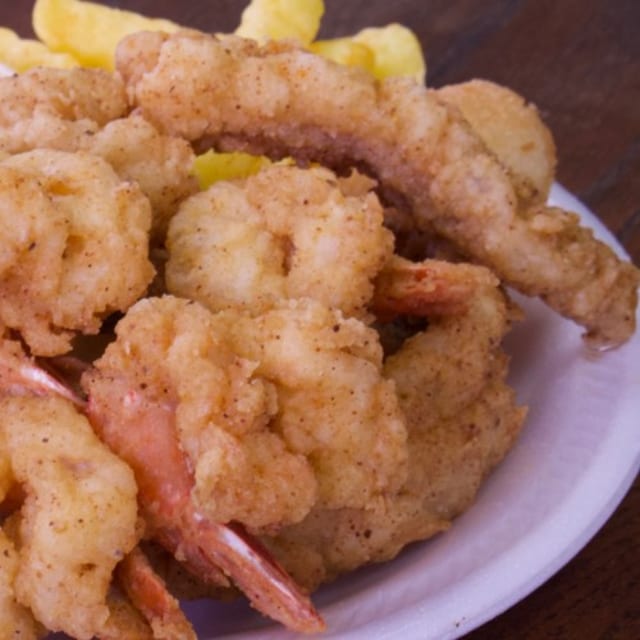 Tilapia & Shrimp.