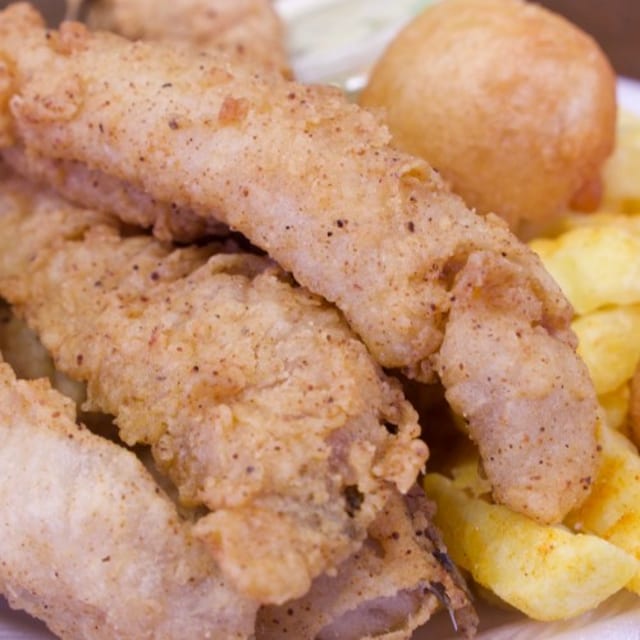 3pc Flounder Dinner.