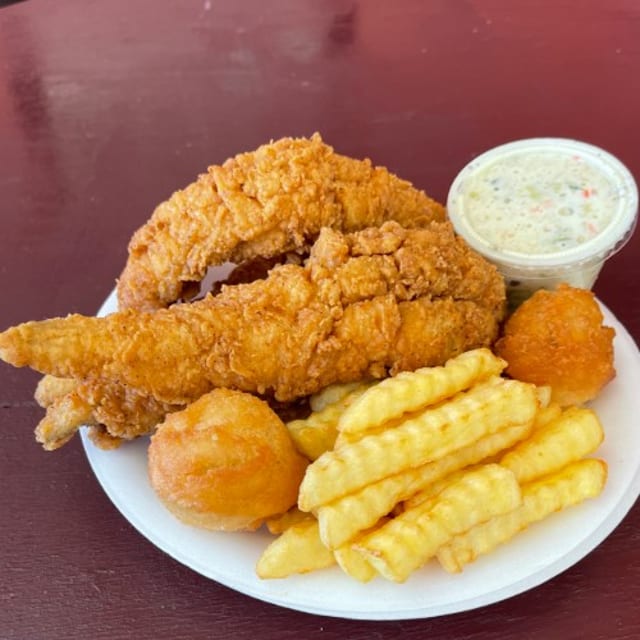 Perch Dinner.