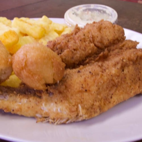 Croaker And Wings.