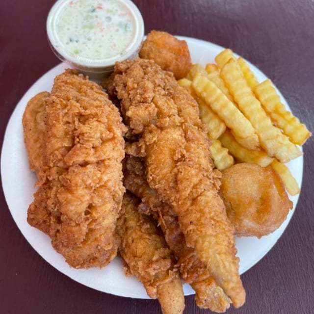 Catfish Dinner.