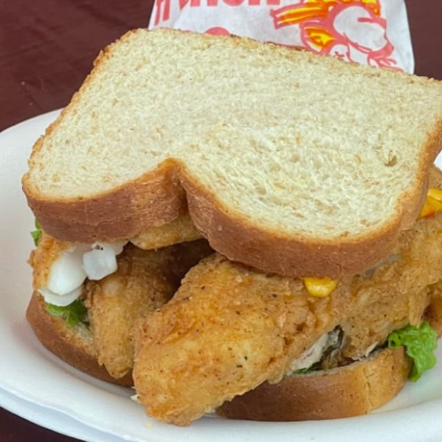 Tilapia Sandwich.