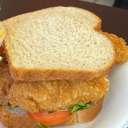 Catfish Sandwich.
